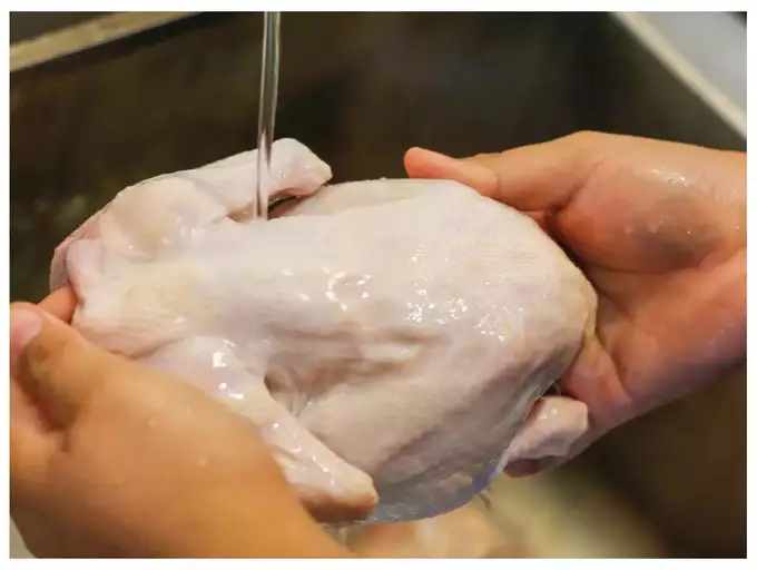 Cleaning a Chicken vs. Washing a Chicken