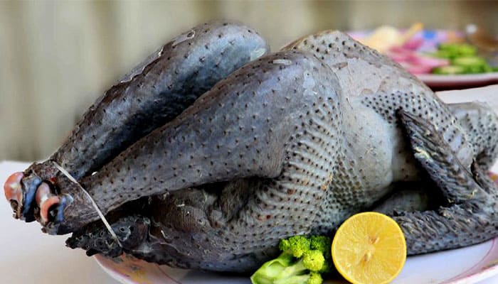 Low Fat and Cholesterol in Kadaknath Chicken Meat